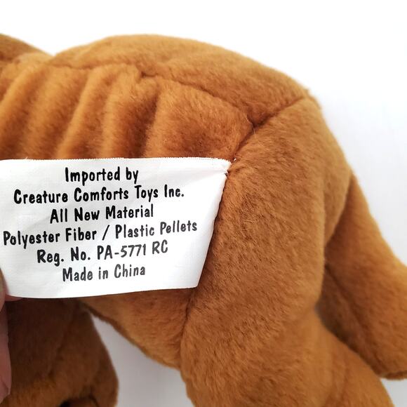 Vtg Plush Teddy Graham Bears Chunky & Chocolate Spicey Cinnamon 8" Collectible - Picture 8 of 11